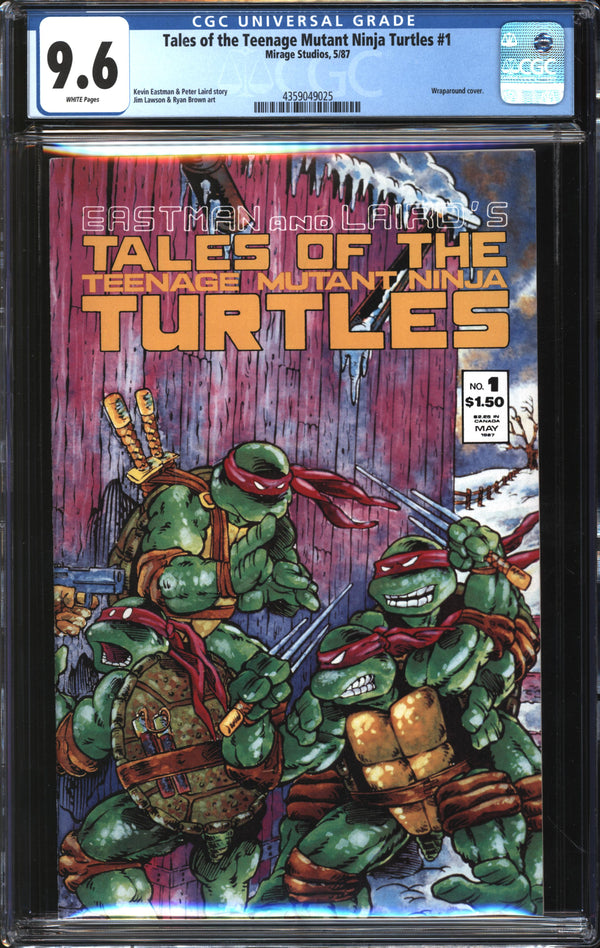 Tales Of The Teenage Mutant Ninja Turtles (1987) #1 CGC 9.6 NM+
