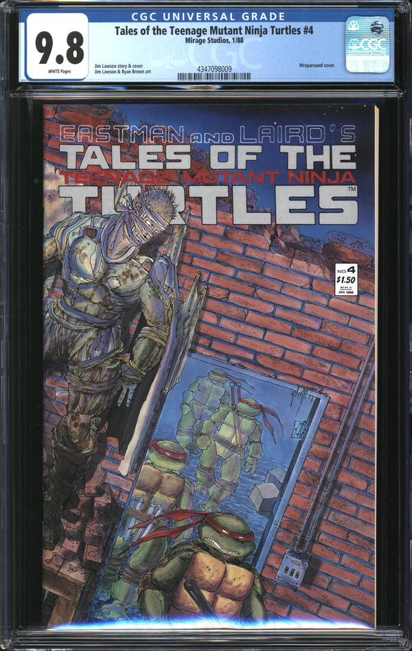 Tales Of The Teenage Mutant Ninja Turtles (1987) #4 CGC 9.8 NM/MT