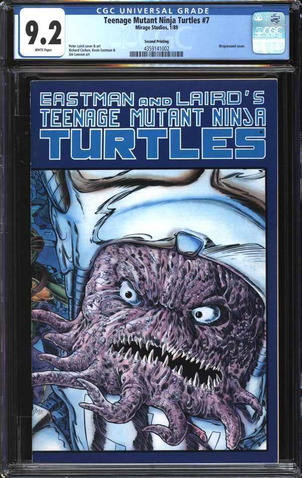 Teenage Mutant Ninja Turtles (1984) # 7 CGC 9.2 NM-