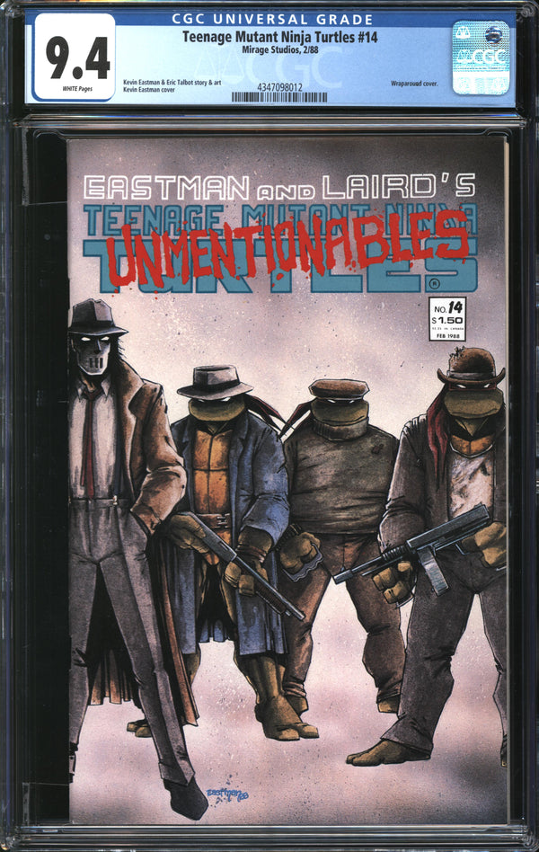 Teenage Mutant Ninja Turtles (1984) #14 CGC 9.4 NM