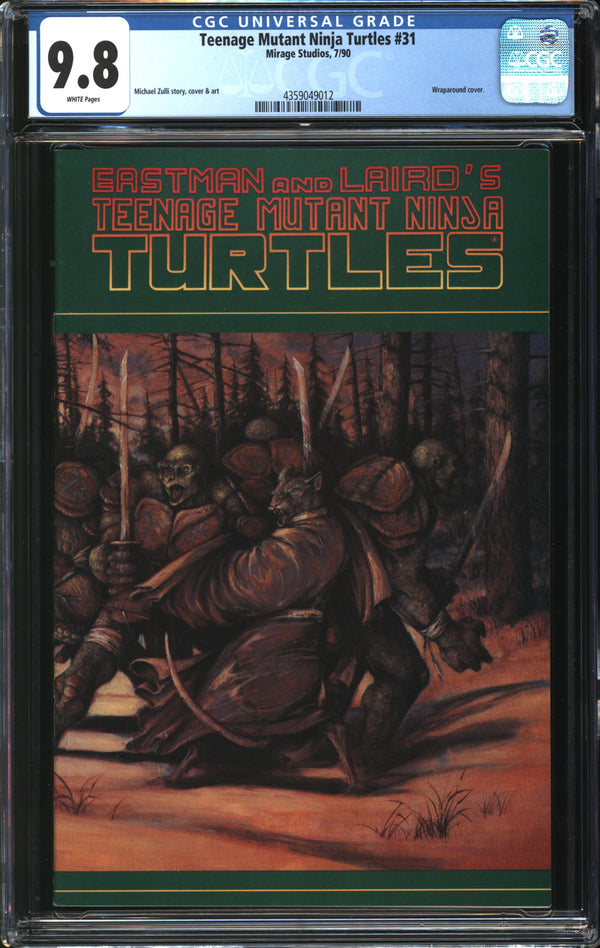 Teenage Mutant Ninja Turtles (1984) #31 CGC 9.8 NM/MT
