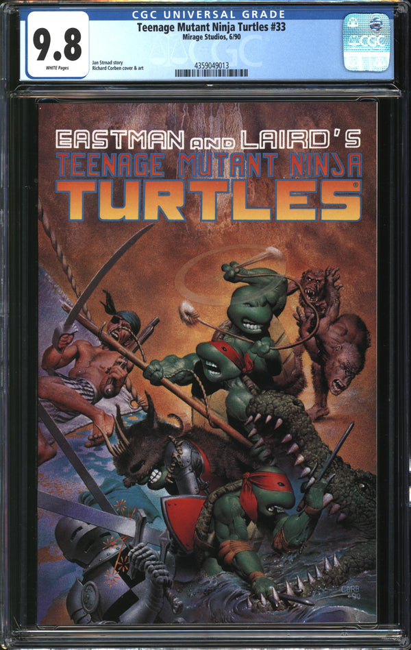 Teenage Mutant Ninja Turtles (1984) #33 CGC 9.8 NM/MT