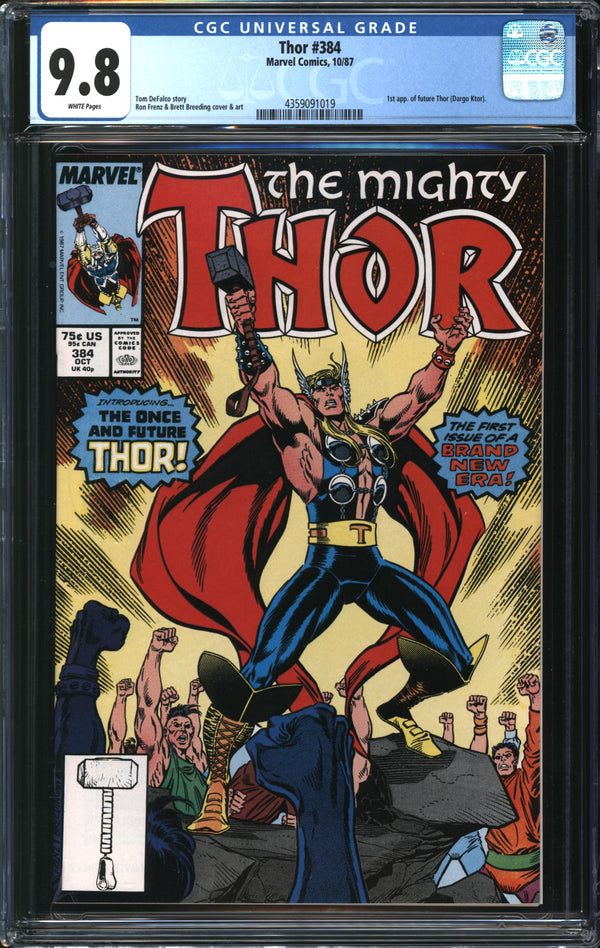Thor (1966) #384 CGC 9.8 NM/MT