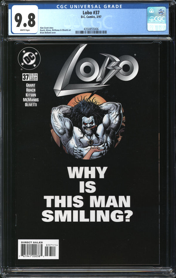 Lobo (1993) #37 CGC 9.8 NM/MT