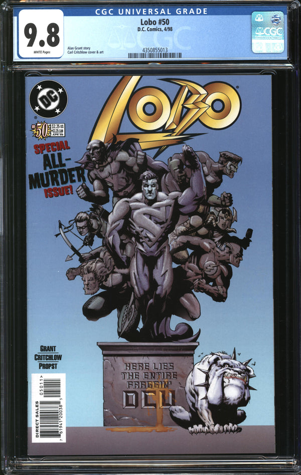 Lobo (1993) #50 CGC 9.8 NM/MT