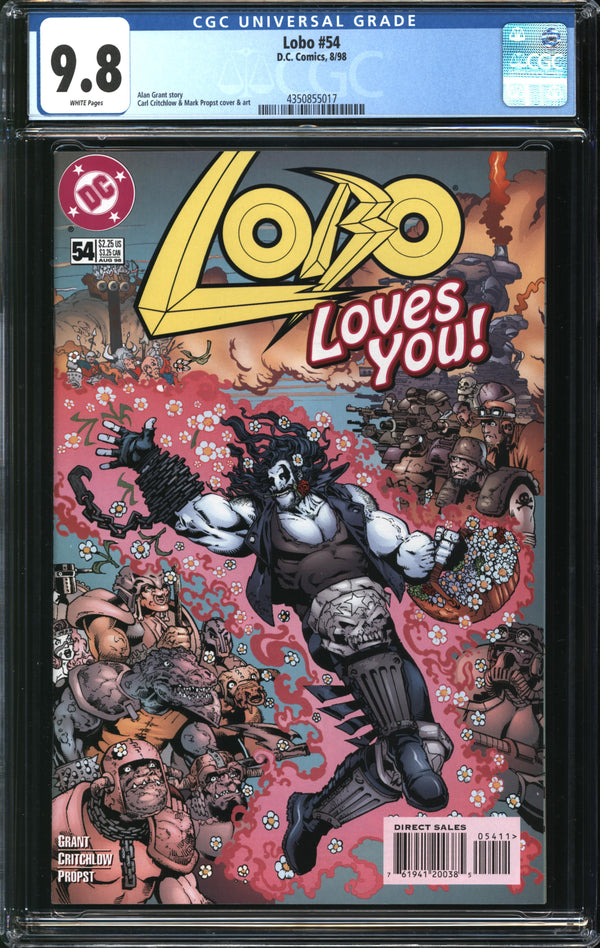 Lobo (1993) #54 CGC 9.8 NM/MT