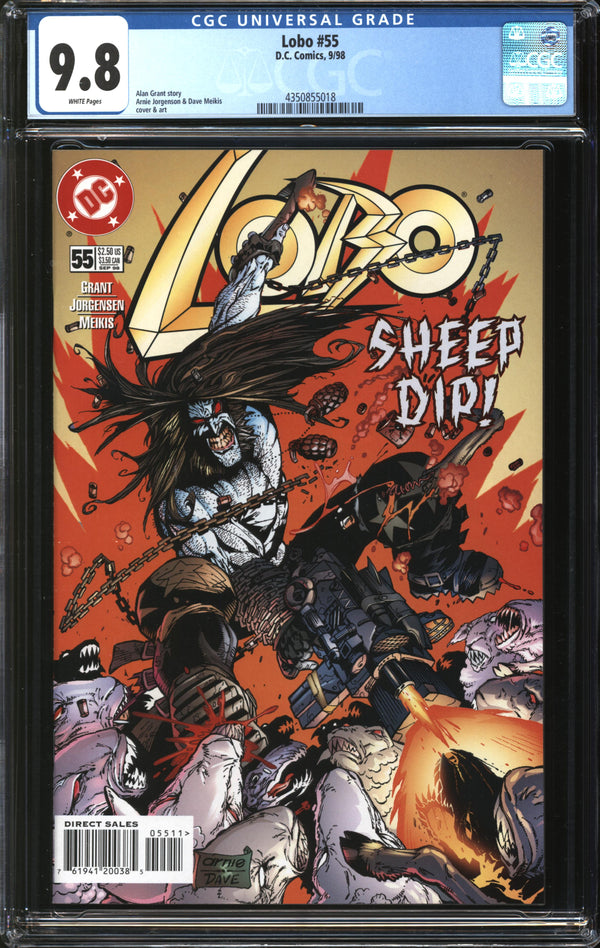 Lobo (1993) #55 CGC 9.8 NM/MT