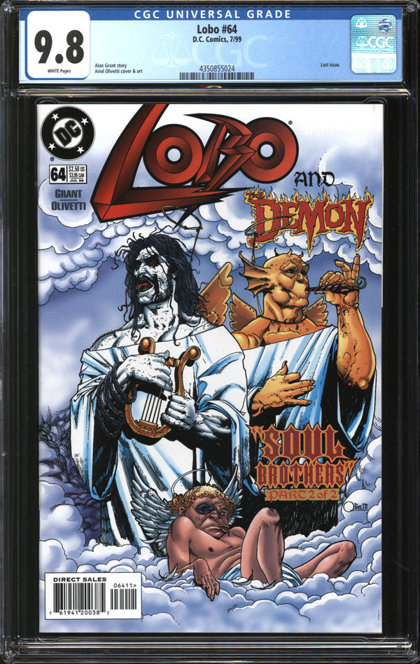Lobo (1993) #64 CGC 9.8 NM/MT