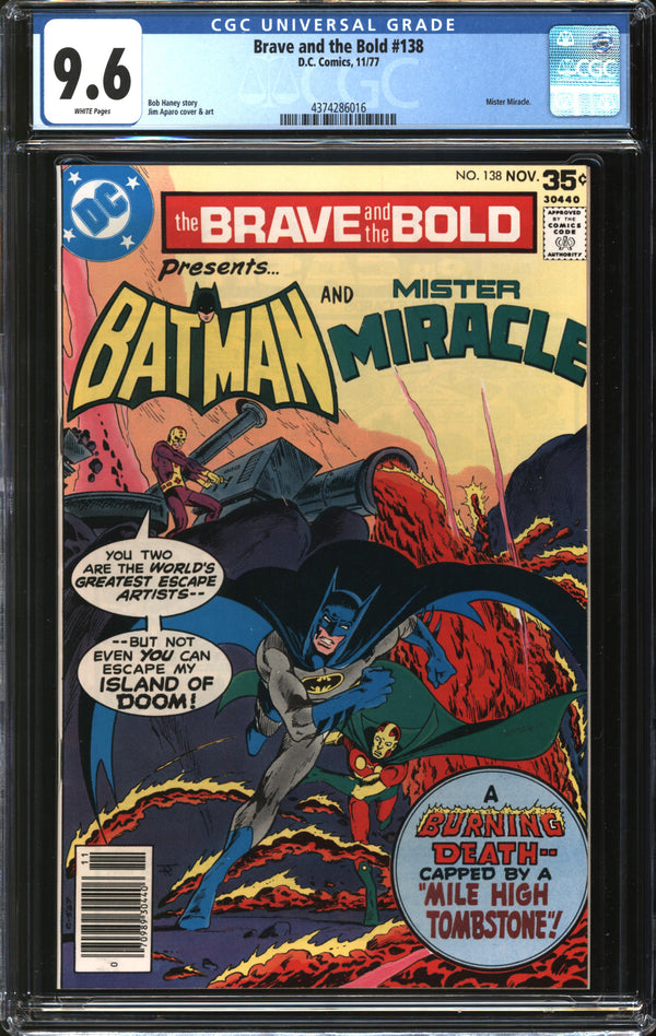 Brave And The Bold (1955) #138 CGC 9.6 NM+