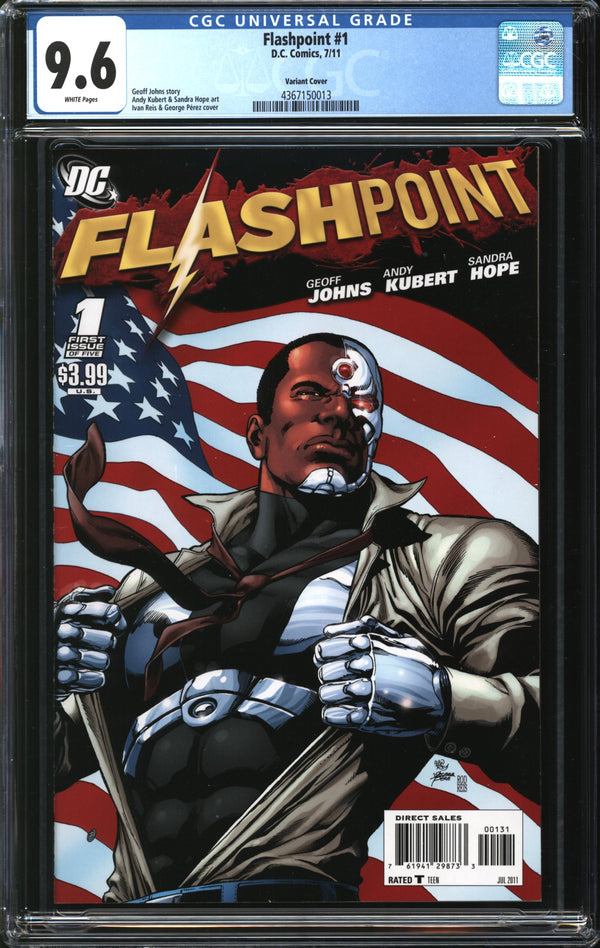 Flashpoint (2011) #1 George Perez/Ivan Reis Variant CGC 9.6 NM+
