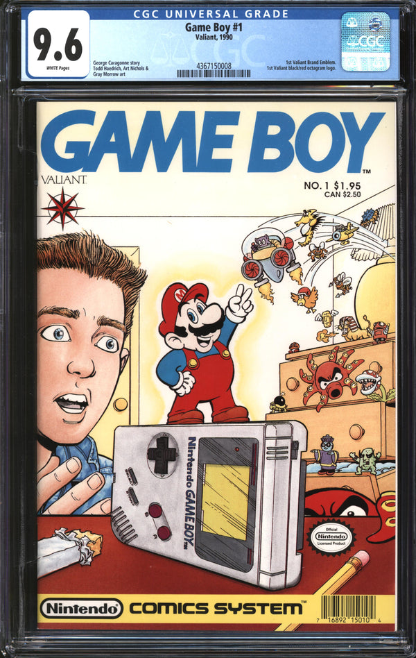 Game Boy (1990) #1 CGC 9.6 NM+