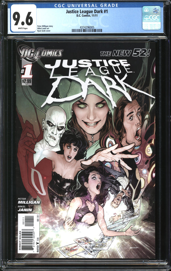 Justice League Dark (2011) #1 CGC 9.6 NM+