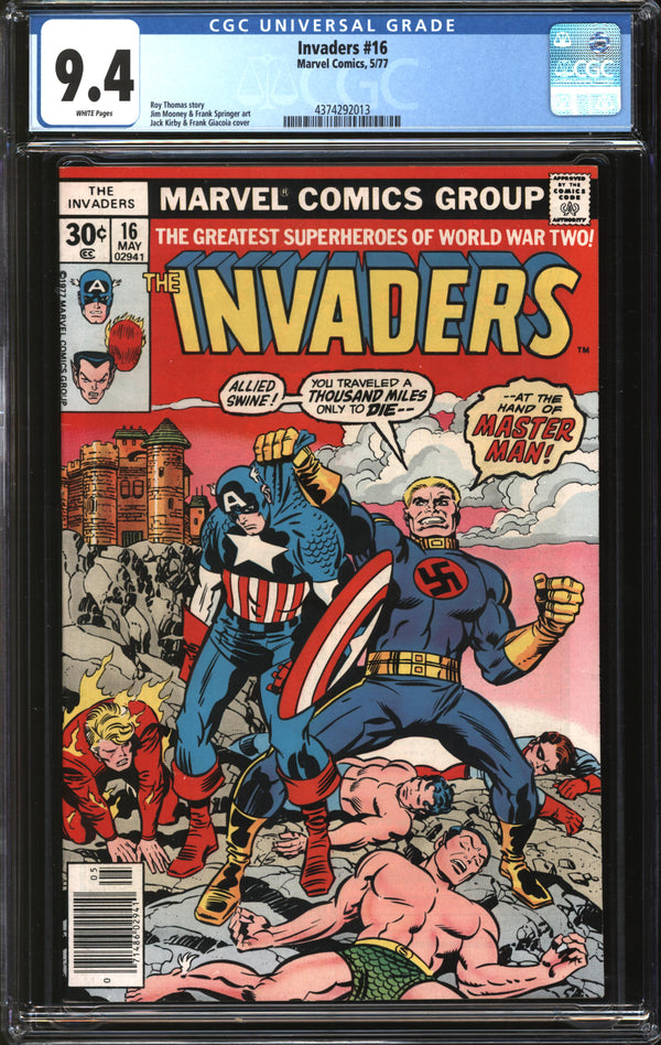 Invaders (1975) #16 CGC 9.4 NM