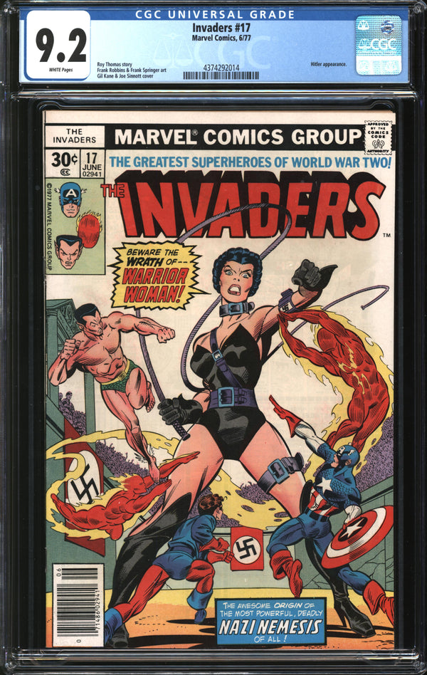 Invaders (1975) #17 CGC 9.2 NM-