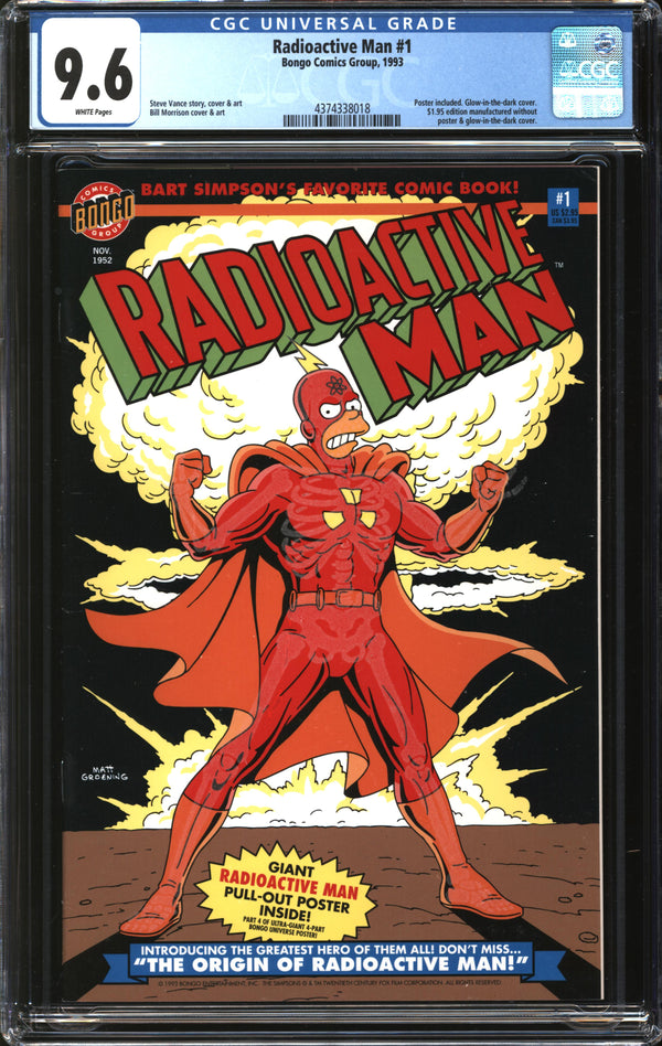 Radioactive Man (1993) #  1 CGC 9.6 NM+