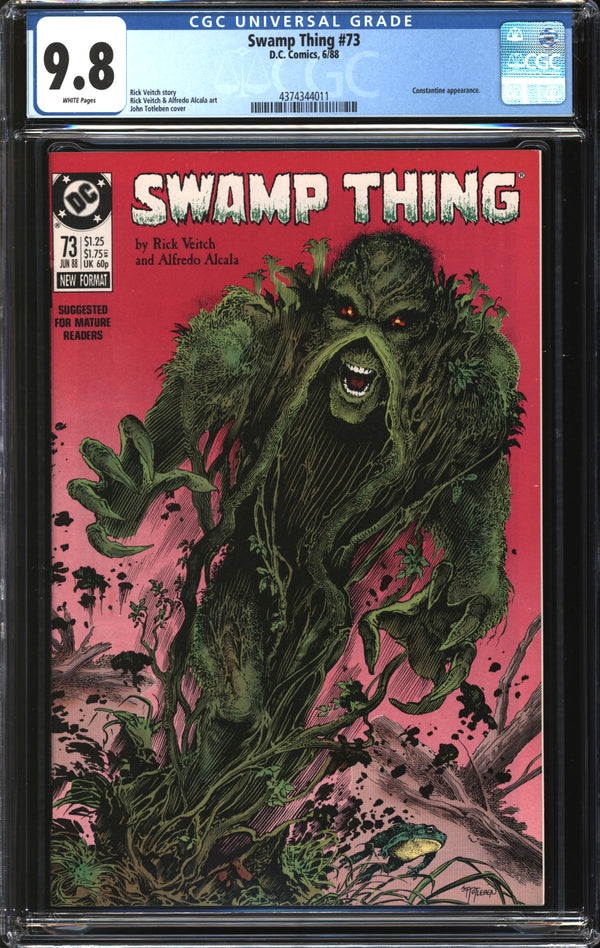 Swamp Thing (1982) #73 CGC 9.8 NM/MT