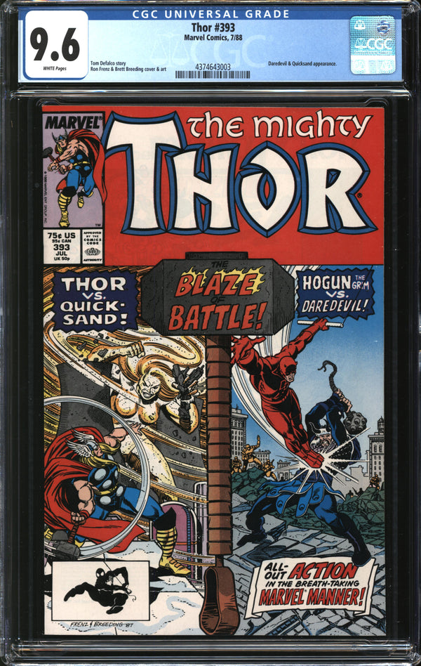 Thor (1966) #393 CGC 9.6 NM+