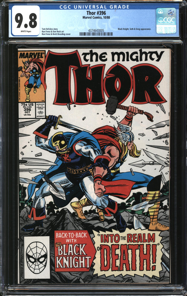 Thor (1966) #396 CGC 9.8 NM/MT