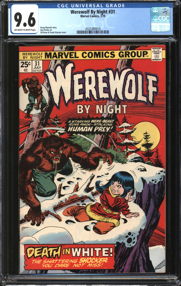 Werewolf By Night (1972) #31 CGC 9.6 NM+