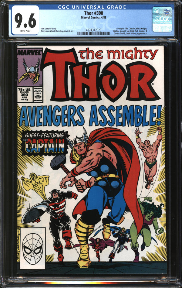 Thor (1966) #390 CGC 9.6 NM+