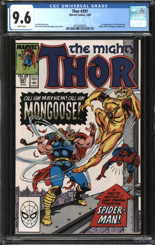 Thor (1966) #391 CGC 9.6 NM+