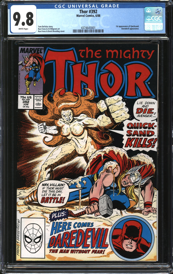 Thor (1966) #392 CGC 9.8 NM/MT