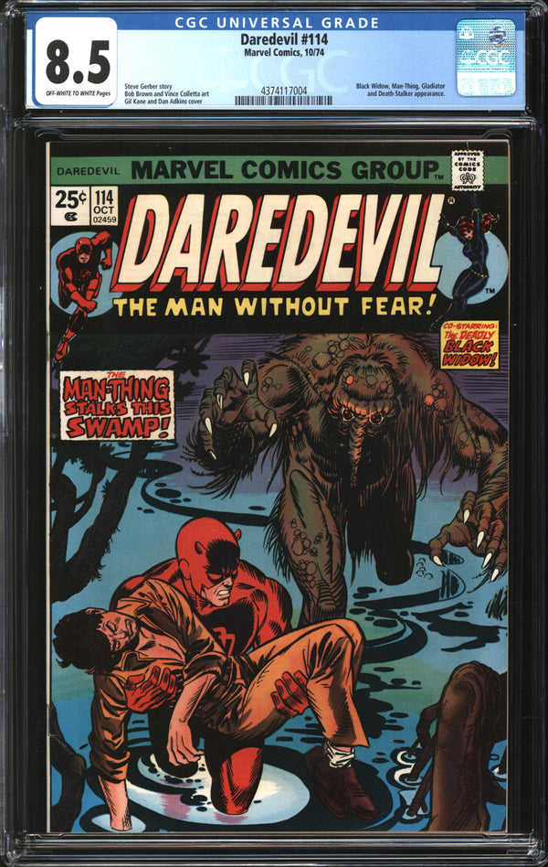 Daredevil (1964) #114 CGC 8.5 VF+