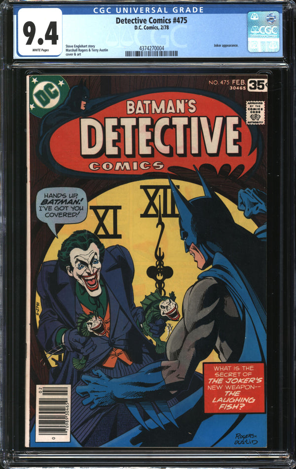 Detective Comics (1937) #475 CGC 9.4 NM
