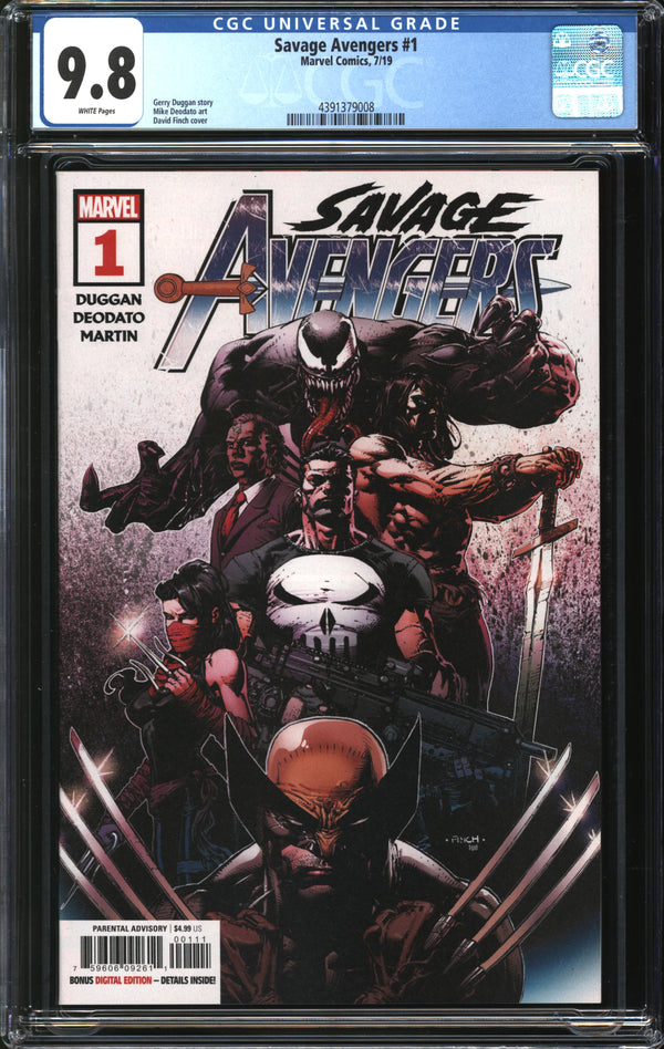 Savage Avengers (2019) #1 CGC 9.8 NM/MT