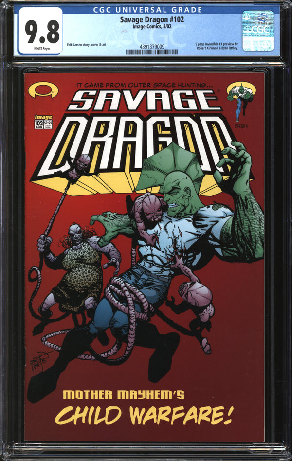 Savage Dragon (1993) #102 CGC 9.8 NM/MT