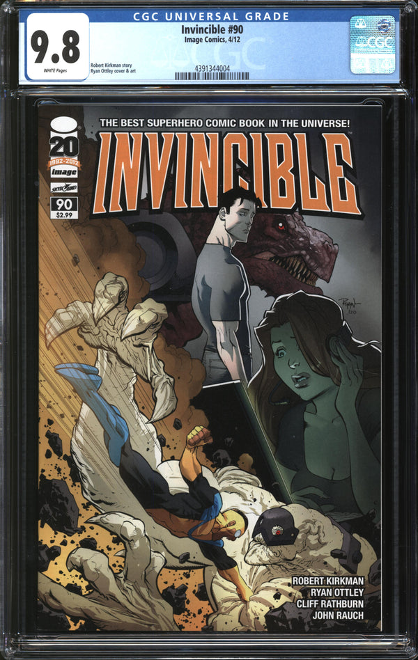 Invincible (2003) # 90 CGC 9.8 NM/MT