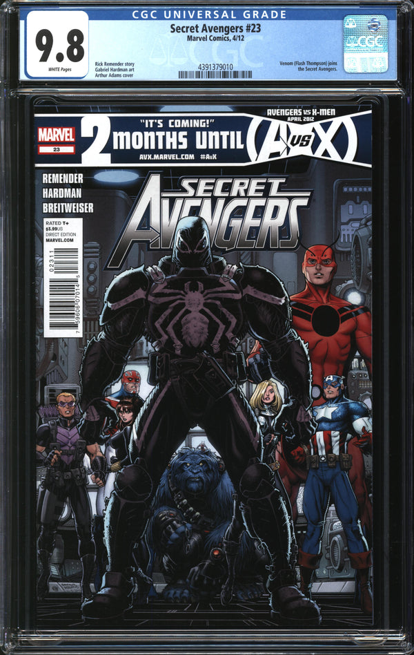 Secret Avengers (2010) #23 CGC 9.8 NM/MT