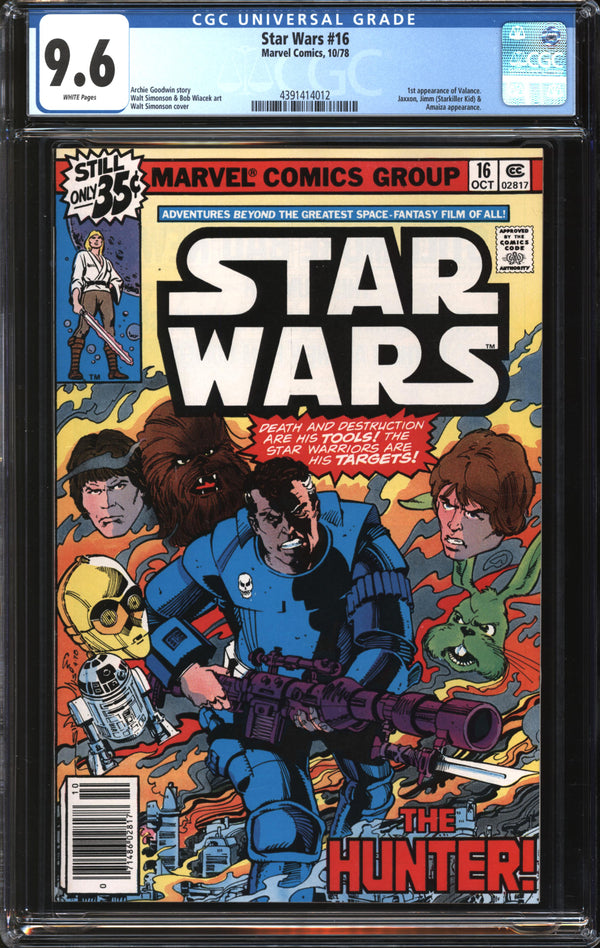 Star Wars (1977) # 16 CGC 9.6 NM+