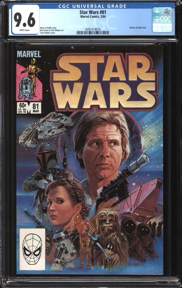 Star Wars (1977) # 81 CGC 9.6 NM+