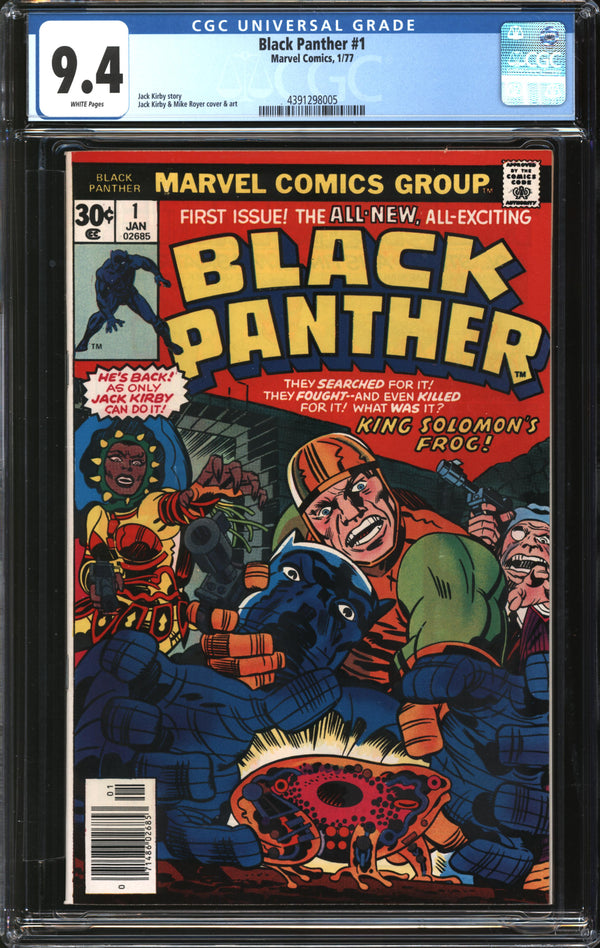 Black Panther (1977) #1 CGC 9.4 NM