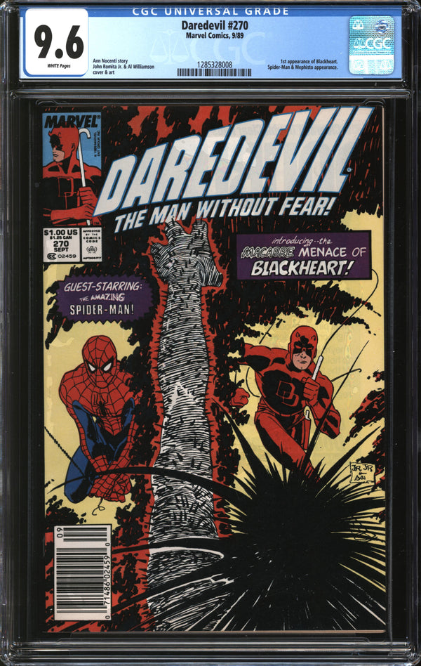 Daredevil (1964) #270 Newsstand Edition CGC 9.6 NM+