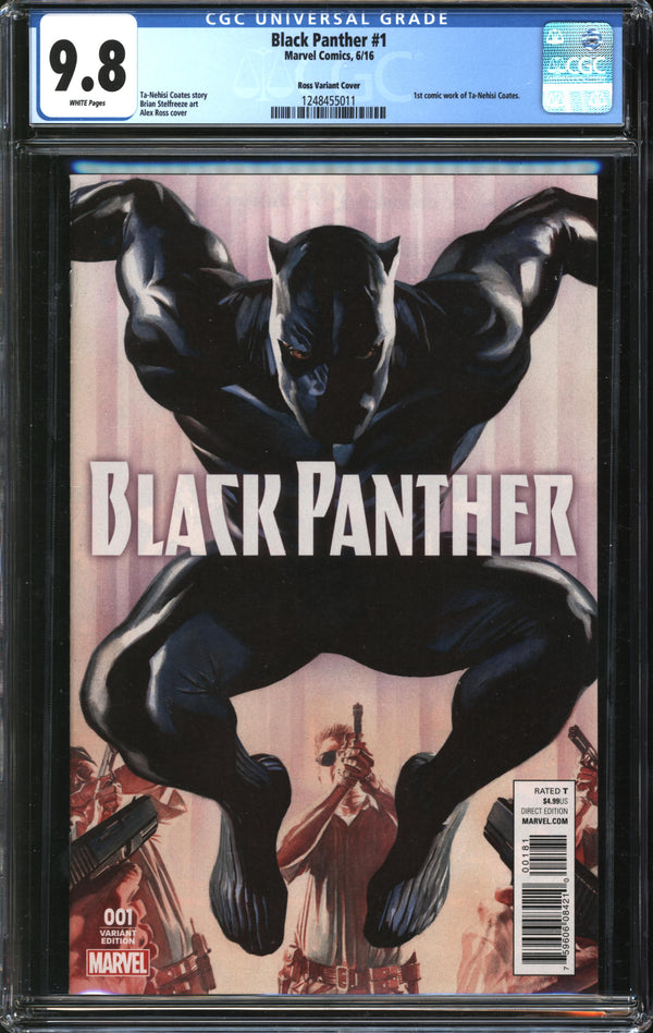 Black Panther (2016) #1 Alex Ross Variant CGC 9.8 NM/MT