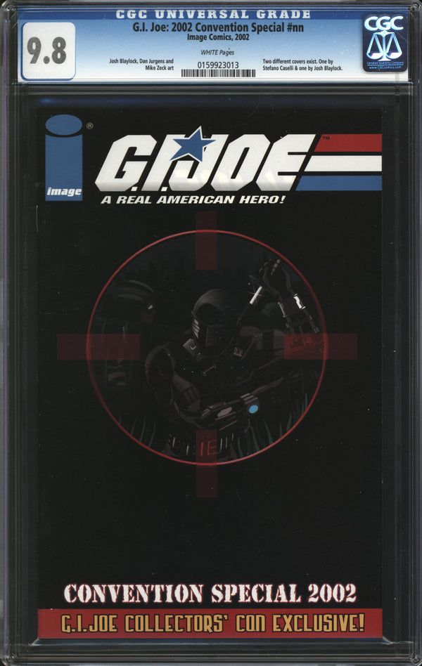 G.I. Joe: 2002 Convention Special (2002) #1 CGC 9.8 NM/MT