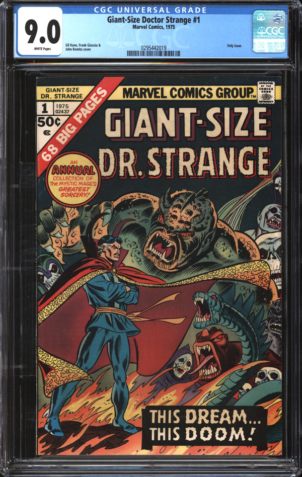Giant-Size Doctor Strange (1975) #1 CGC 9.0 VF/NM