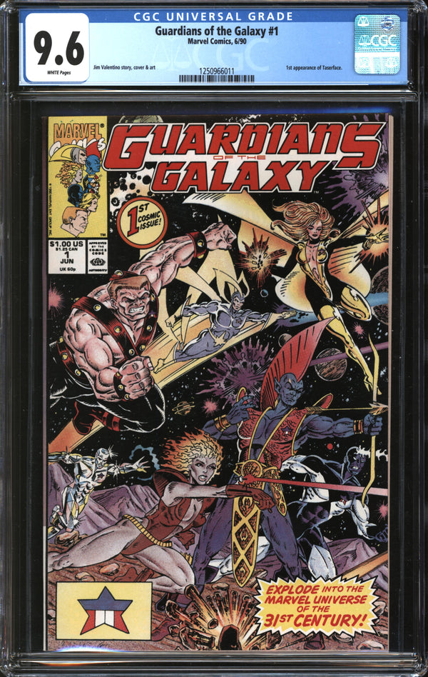 Guardians Of The Galaxy (1990) #1 CGC 9.6 NM+