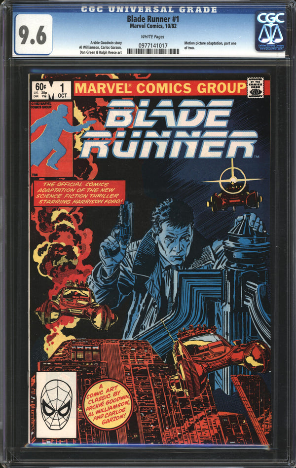 Blade Runner (1982) #1 CGC 9.6 NM+