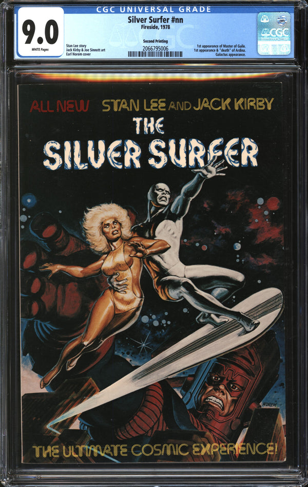 Silver Surfer (1978) #1 Second Printing CGC 9.0 VF/NM