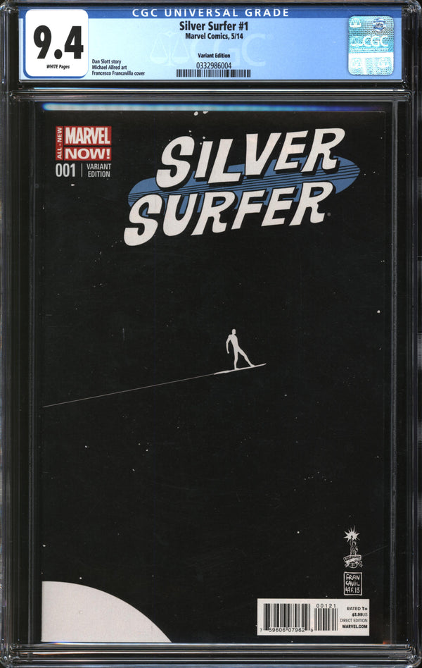 Silver Surfer (2014) #1 Francesco Francavilla CGC 9.4 NM