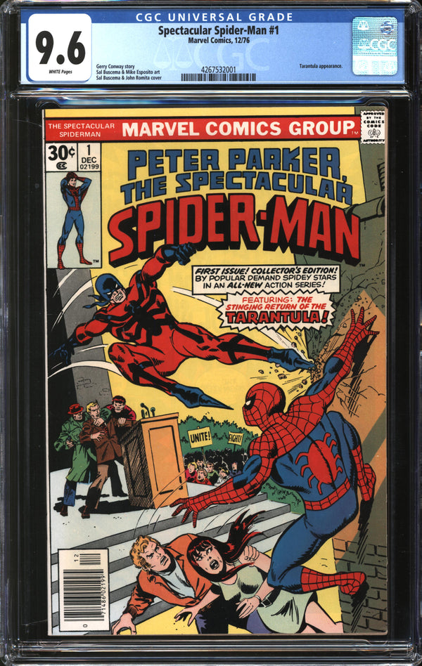 Spectacular Spider-Man (1963) #  1 CGC 9.6 NM+