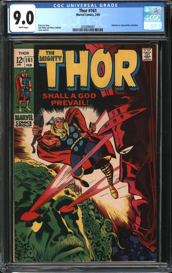 Thor (1966) #161 CGC 9.0 VF/NM