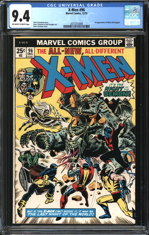 X-Men (1963) # 96 CGC 9.4 NM