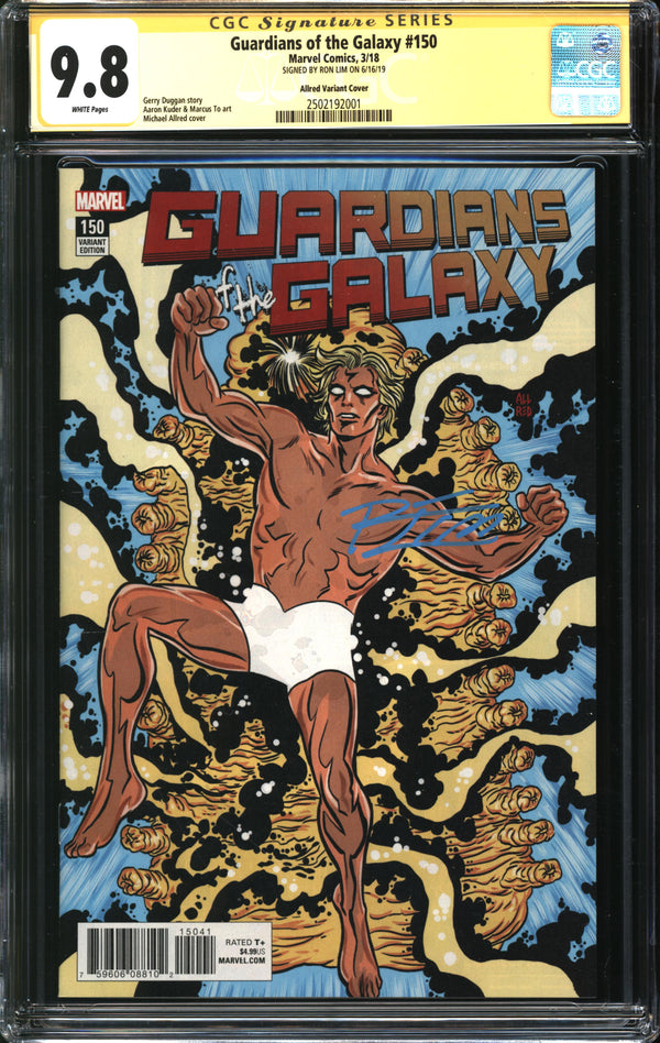 Guardians Of The Galaxy (2018) #150 Mike Allred Variant CGC Signature Series 9.8 NM/MT