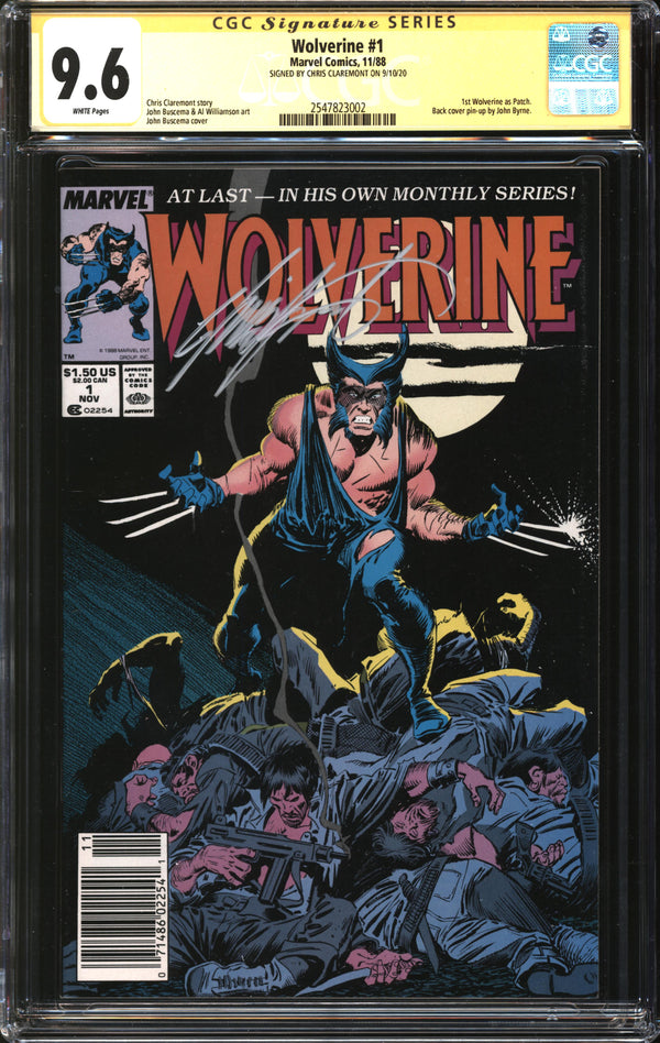 Wolverine (1988) #  1 Newsstand Edition CGC Signature Series 9.6 NM+
