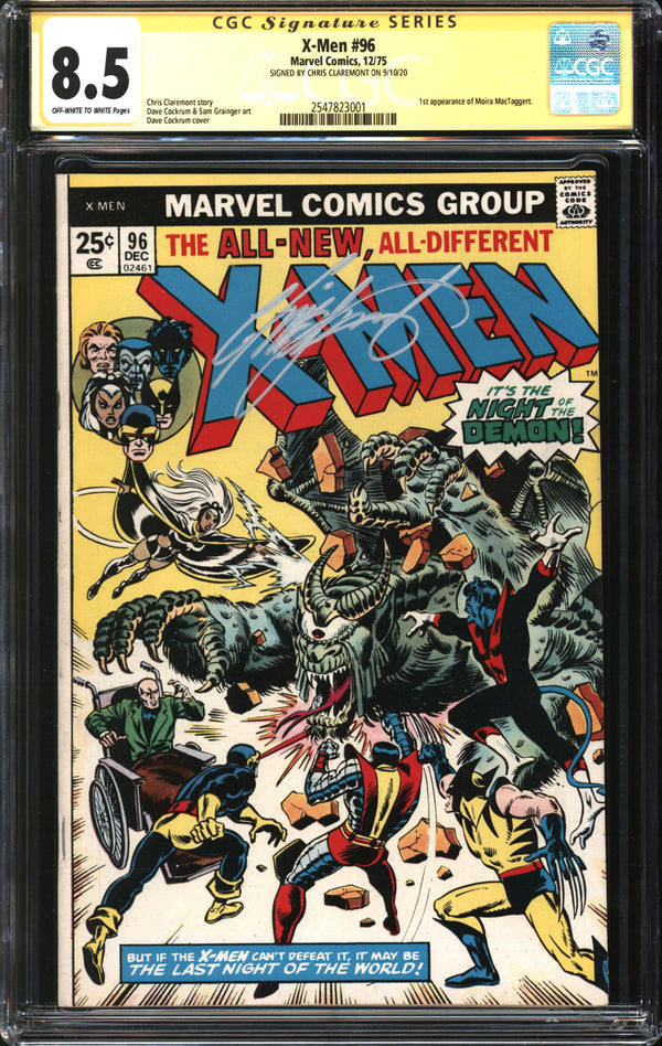 X-Men (1963) # 96 CGC Signature Series 8.5 VF+