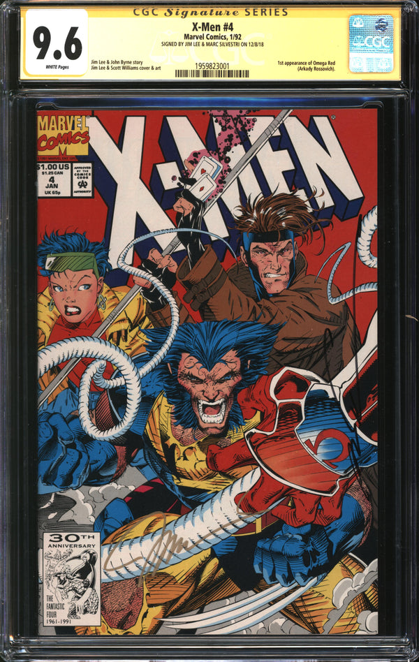 X-Men (1991) # 4 CGC Signature Series 9.6 NM+